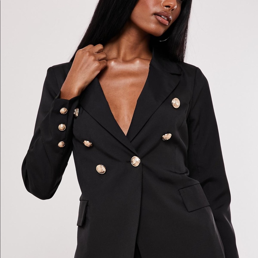 Missguided Military blazer